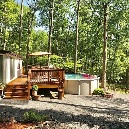 Pocono Cabin With Private Pool At Shawnee Mtn East Stroudsburg Exterior photo